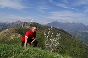 49 Dalla vetta del Pizzo di Spino vista sui monti dell'alta Val Serina